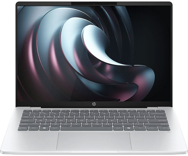 HP 2025 옴니북 5 14 스냅드래곤X, PURE SILVER, 512GB, 16GB, 윈도우 11 홈, 14-he0038QU