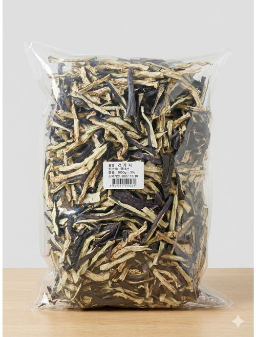 건가지 1kg (국산) 말린가지 가지말랭이 건가지나물 보름나물, 1개