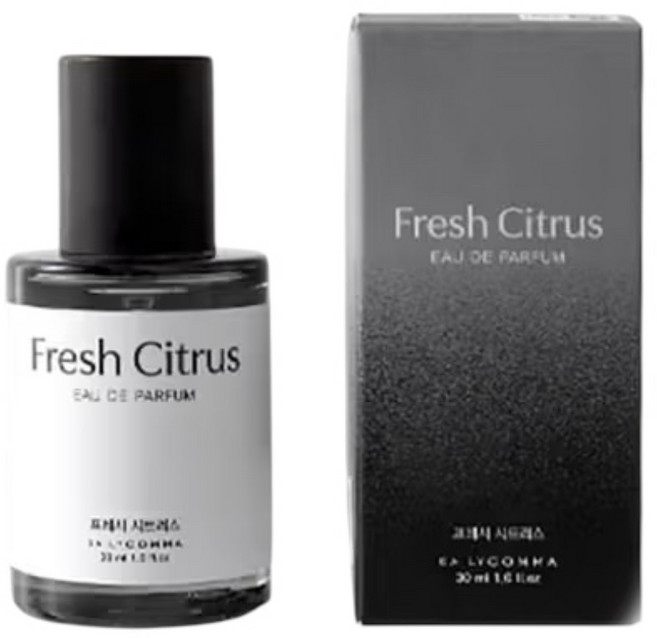 데일리콤마 모스트 오 드 퍼퓸 30 ml 프레시 시트러스, 30ml, 5개