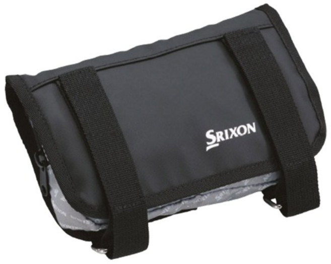 던롭 스릭슨 오가나이져 다용도 골프 카트걸이 골프용품 파우치 카트백, 블랙, 1개