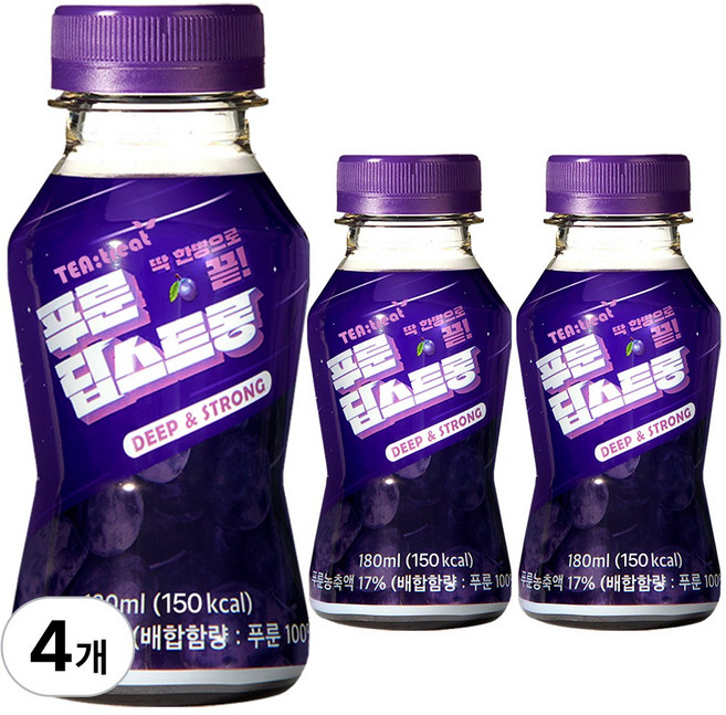 티트리트 푸룬딥스트롱, 180ml, 4개