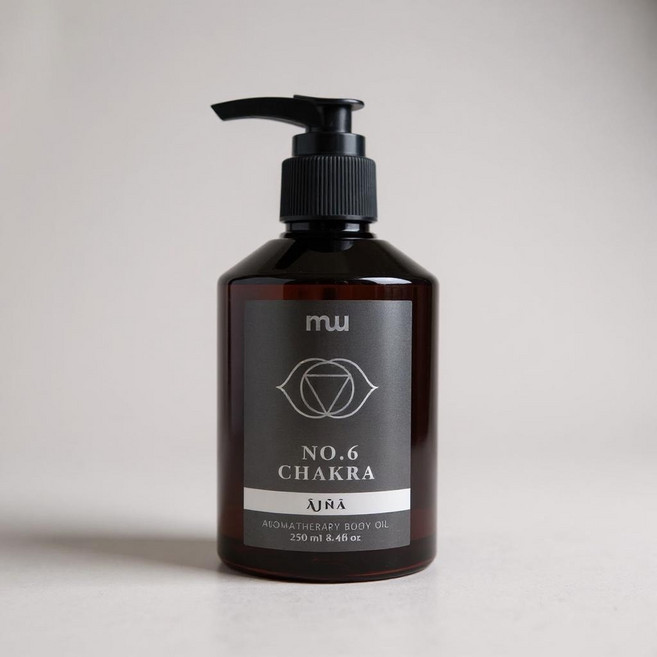 MW No.6 直覺洞察按摩油 七脈輪複方香氛, 250g, 1個, 250ml