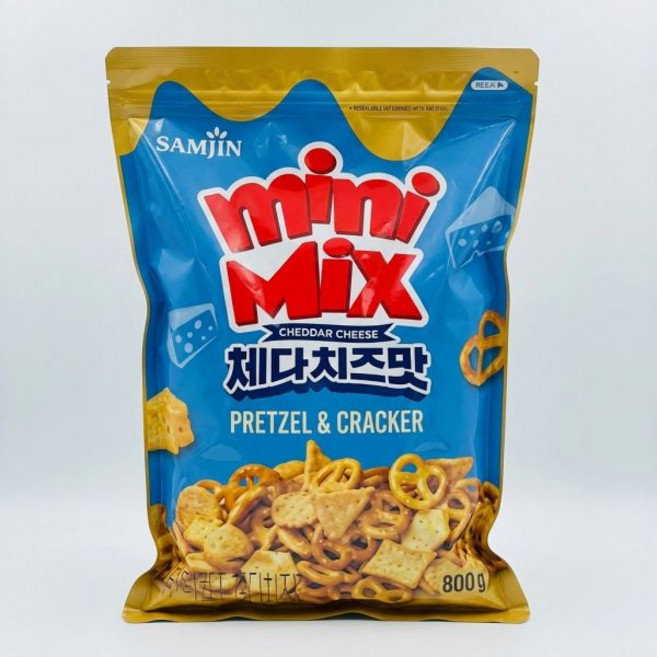 삼진 미니프레첼 미니믹스 체다치즈맛 800g