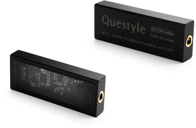 Questyle M12i 모바일 헤드폰 앰프(DAC 포함) 고해상도 오디오 무손실 사운드 휴대용 앰프(휴대폰 및 헤드, 01 M12i