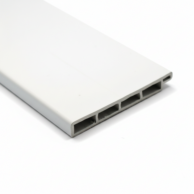 PVC 걸레받이 몰딩 70mm 백색(랩핑 길이 2.4미터), 1개