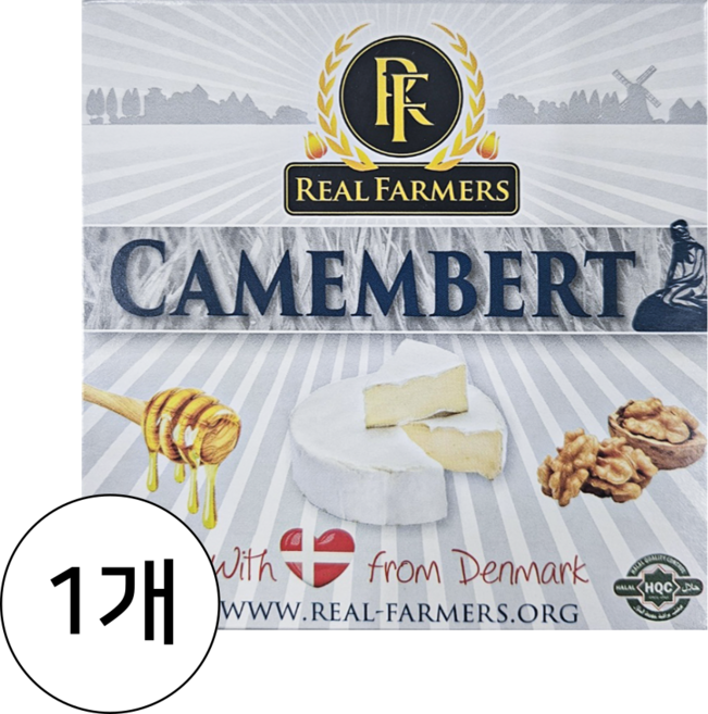 리얼 파머스 까망베르치즈, 1개, 125g