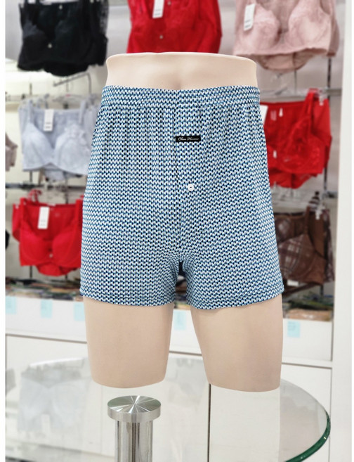 비너스슈 체크나염 스판 트렁크 YMT6415K (BU)