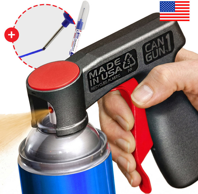 캔건 미국산 정품 스프레이건 페인트 건 락카 건 캔 도색 그라피티, 1개