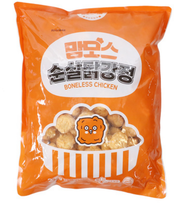 맘모스 순살닭강정, 2kg, 24개