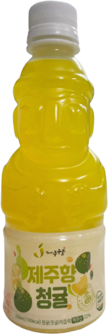 제주향 청귤 에이드, 330ml, 32개