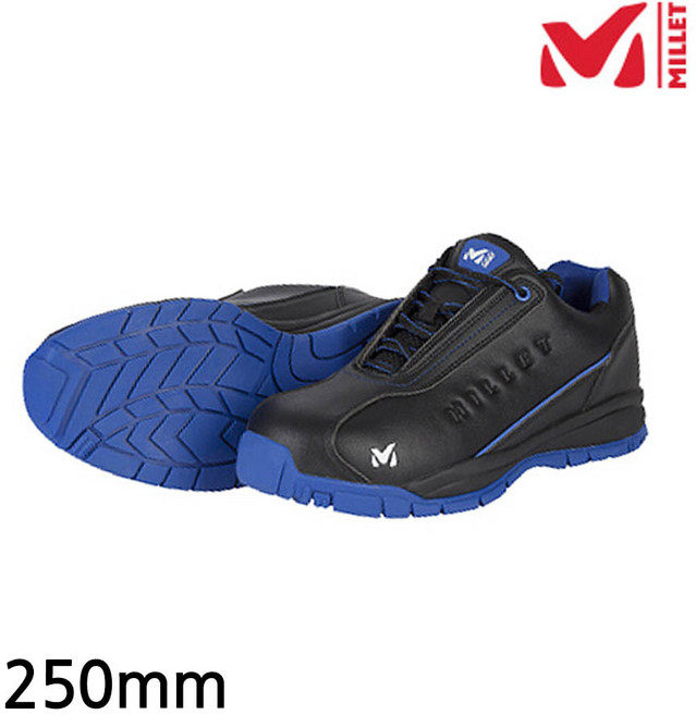 밀레 가죽 장기착용 발편한 접지력짱 논슬립 작업 안전화 발찔림no 안전화추전 건축, 1개