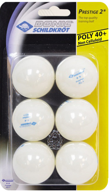 볼컨트롤 좋은 2성 프레스티지 탁구공(658021), FREE, 1개