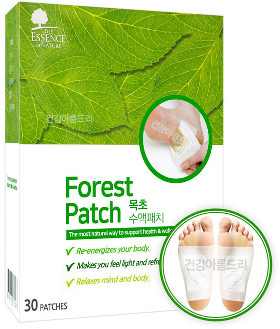 에센스네이쳐 목초 수액패치 30매입+2매 발패치, 30매