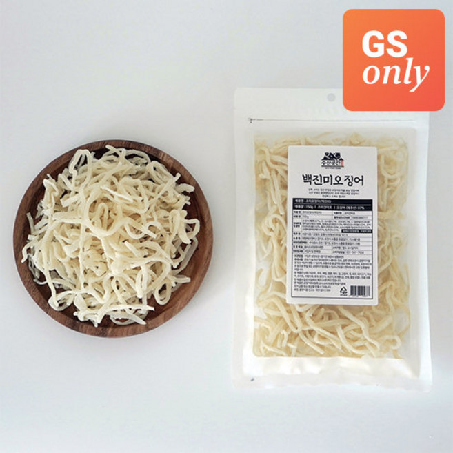 [GS단독]BADAM 가루 없이 깨끗한 국내가공 진미채 150g x 2봉(지퍼백 소포장), 1개, 300