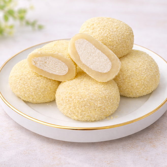 바른웰 우유크림 모찌 찹쌀떡, 18개, 40g