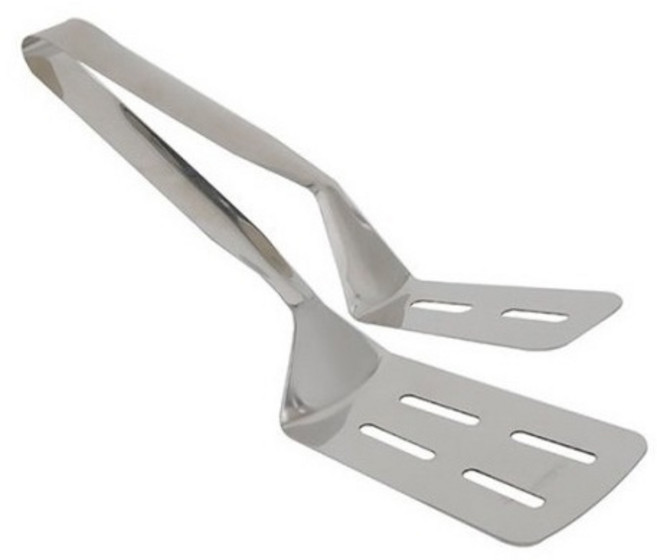 실용적인 주방용품 스텐 만능 집게&뒤지개, 1개