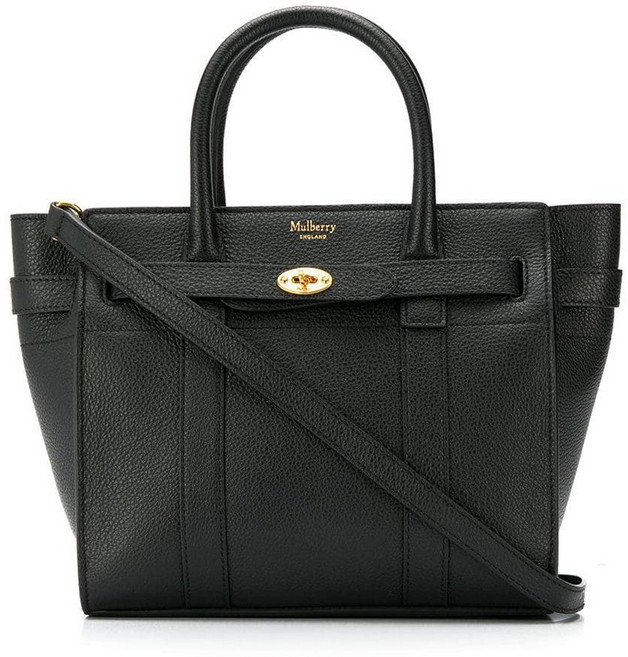 멀버리 미니 지퍼 베이스워터 토트 백