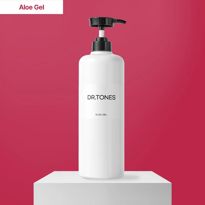 닥터톤즈 대용량 알로에 수딩젤 피부 보습 피부 진정 젤, 1개, 1L - 쿠팡