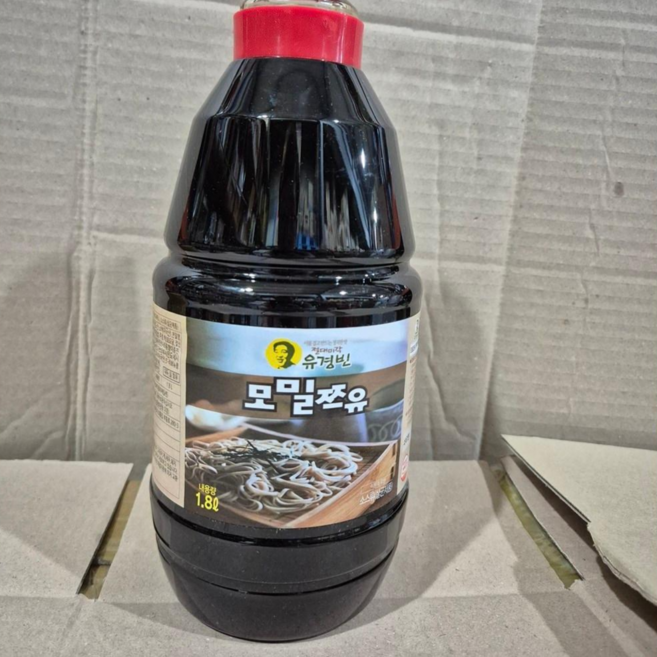 절대미각유경빈 모밀쯔유 소스, 1개, 1.8L