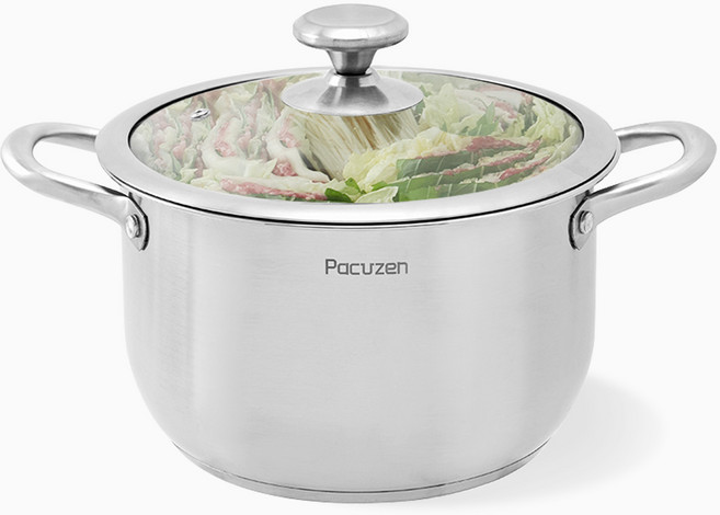 파쿠젠 3중바닥 IH 인덕션 스텐냄비 양수 24CM, 스텐 양수냄비, 1개
