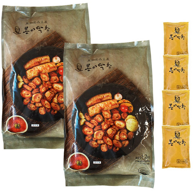 봉이 막창 초벌된 절단막창 불막창 캠핑 음식 요리 간편 소스증정, 초벌 절단막창, 1개, 2kg