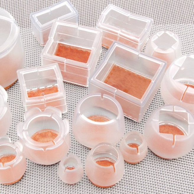 모나코올리브 층간소음방지 실리콘 의자캡 4P, 의자캡 9호