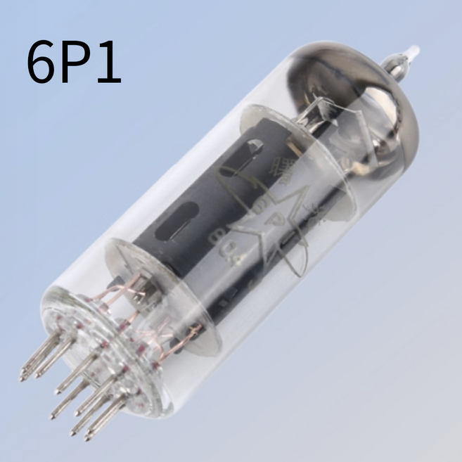 진공관 6P1 6H2 (6N2) 6Z4, 6Z4 정류관, 진공관 1개