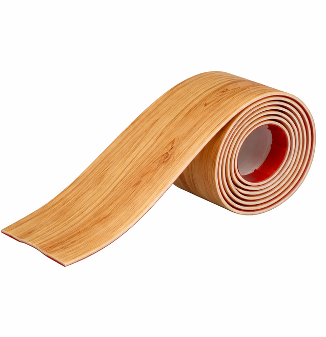 브나야 깨지지않는 쫄대 전선가리개 전선몰딩, 1개, 우드 3.8 cm x 3m