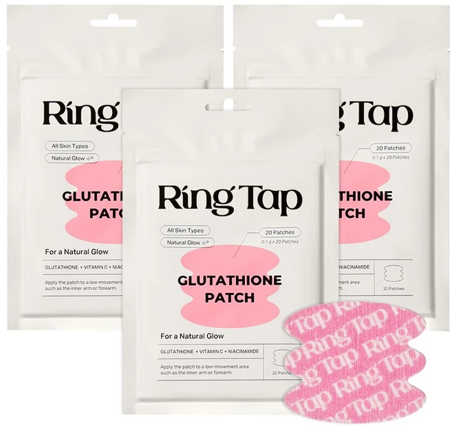 링탭 글루타치온 나이아신아마이드 미백 패치 20개입, 3개 - 쿠팡