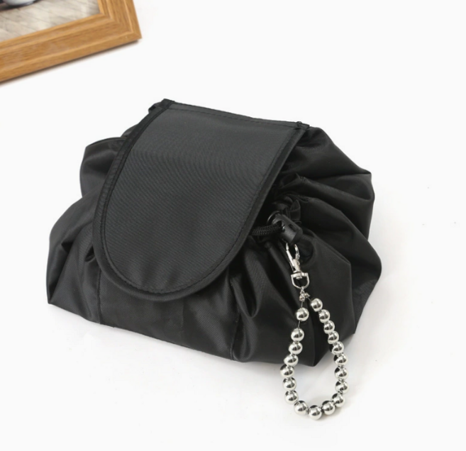 대용량 보관 구슬체인 보자기 파우치