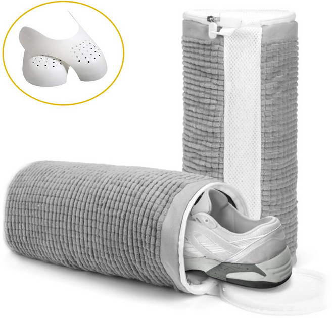 깔끔 운동화 전용 세탁망, 2개, 그레이(고급형)
