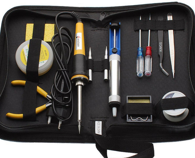 (고급)세라믹인두기세트 14P 전기인두기 납땜인두기 풀세트 납땜기, (고급)세라믹인두기14종세트, 1개