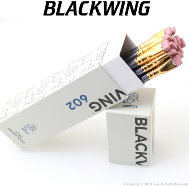 [팔로미노] 블랙윙 602 연필(2B~B)/1타스(12개입), 상세 설명 참조, 상세 설명 참조