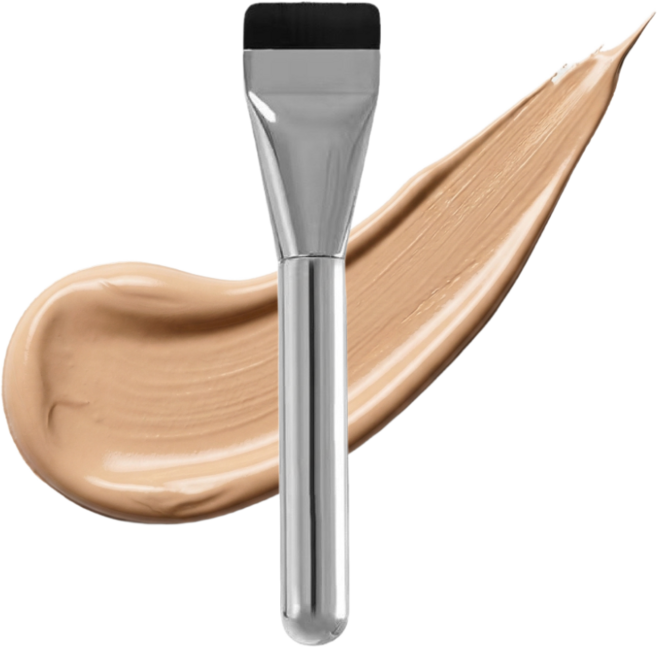 ETCM 결자국제로 초밀착 파운데이션 브러쉬, 1개, 실버