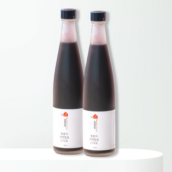 고창 복분자 자연발효식초, 500ml, 2개