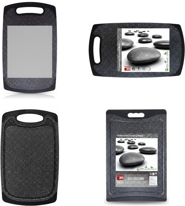 am 이탈리아 스톤 양면 도마, 혼합색상, 1개