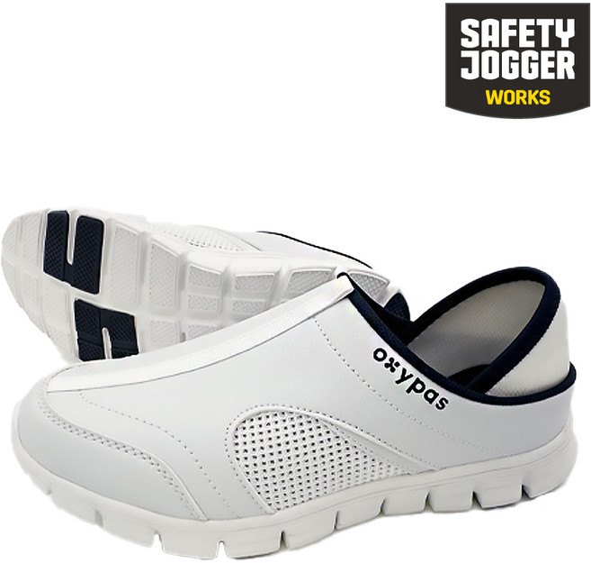 벨기에 세이프티 조거 SJ-BESTNURSE-WH 베스트너스(여성) 작업화 미끄럼 방지 정전기 방지 신발, 1개