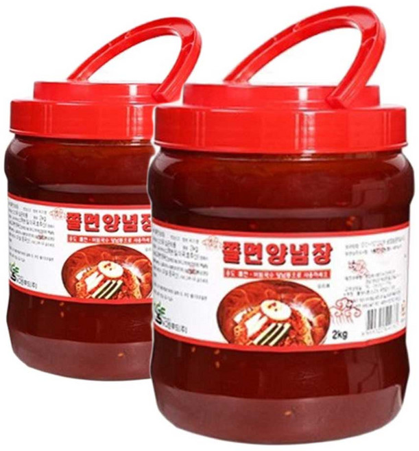 뉴그린 쫄면양념장 2kg x 6개입, 6개