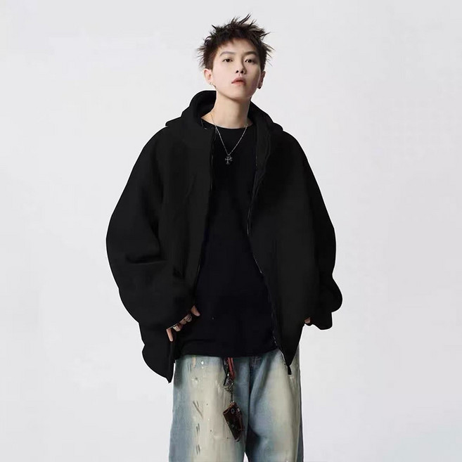 SELEAD 남자후드집업 얇은후드집업 투웨이후드집업 커플맨투맨