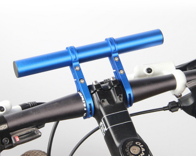 자전거핸들바 킥보드 바이크 연장바, 블랙, 1개