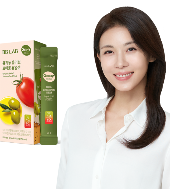 [무료배송/오늘출발] 뉴트리원 비비랩 유기농 올리브토마토 듀얼샷 10포 라이코펜 피쿠알 엑스트라버진 올리브오일 NFC 토마토 착즙액 올토샷 복합구성 세트, 200g, 1박스