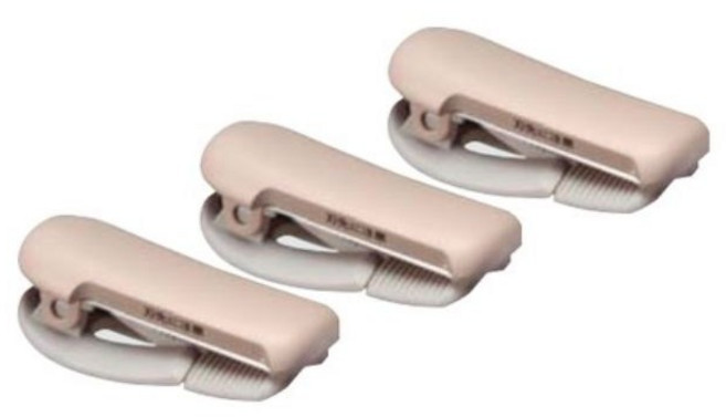 마스킹 테이프 커터기 10~15mm, 파스텔브라운, 3개