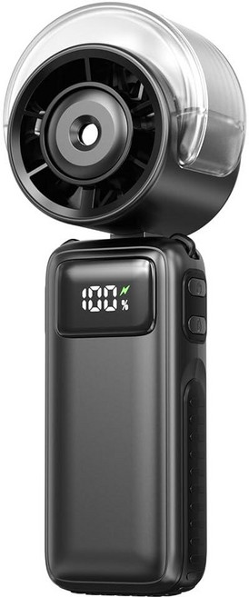 Portable Handheld Air Conditioner Fan -6000mAh Rechargeable Personal Misting Fan/Air Cooler 5Speed, Portable Handheld Air Conditio