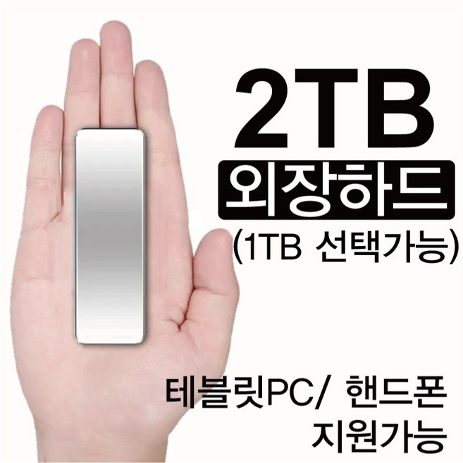 Avera semi SSD외장하드 데이터복구 미니 휴대용 외장하드케이스 1TB 2TB 블랙 실버, 5핀