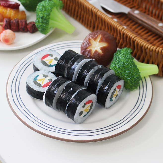 왓위셀 김밥 모형 4p, 블랙