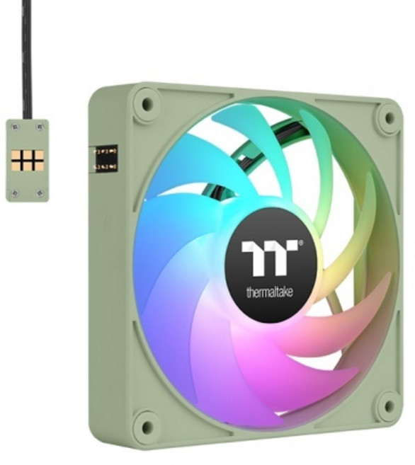 Thermaltake 曜越 CT120 EX 反轉扇葉 ARGB主板連動系統散熱風扇, 1個