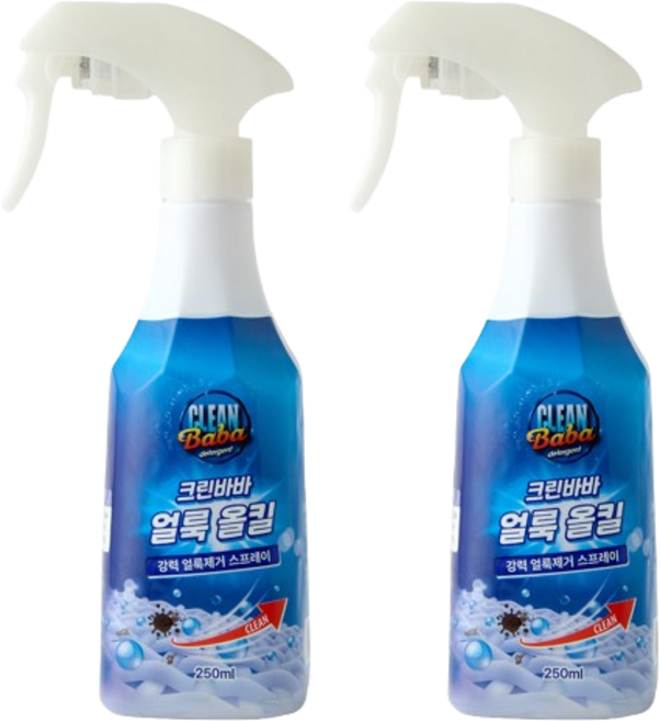 독일 톨츠 얼룩올킬 냄새까지 제거하는 이염얼룩제거제 김치국물 짬뽕 커피 육개장 마라탕 기름때 찌든때, 2개, 250ml
