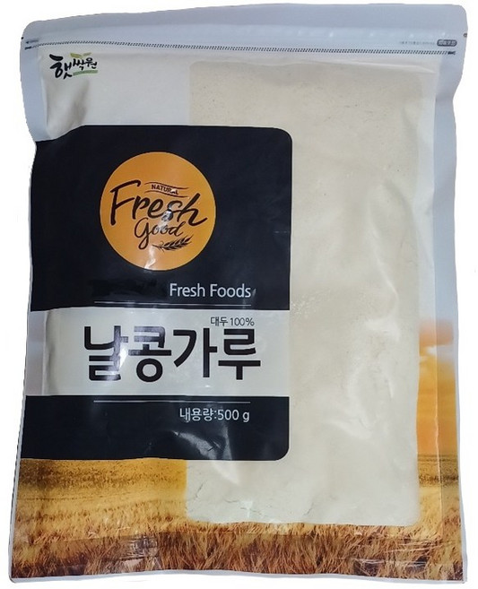 김포맥아식품 국산콩 날콩 가루 500g, 1개