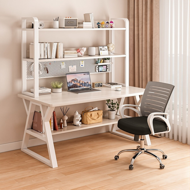 cocosily 초등 책상의자 세트 1000 주니어책상 어린이책상 학생책상, 흰색