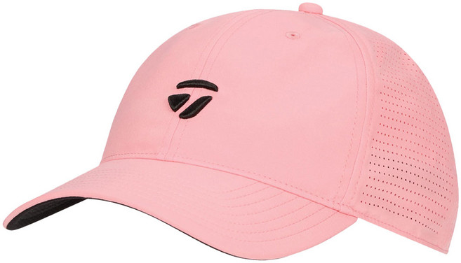 테일러메이드 26 LS 햄튼 퍼포레이티드 UF102 남성 골프모자, 핑크, 1개